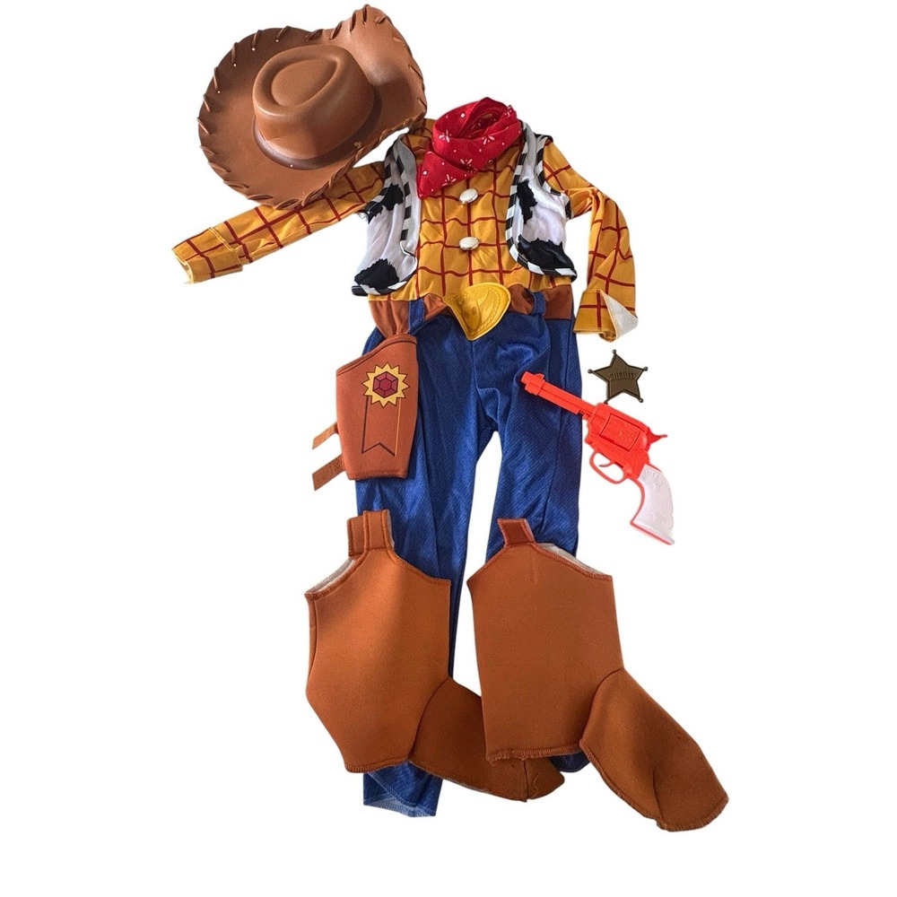 Halloween Disney Toy Story Woody Costume Size Small 3-4 T XS